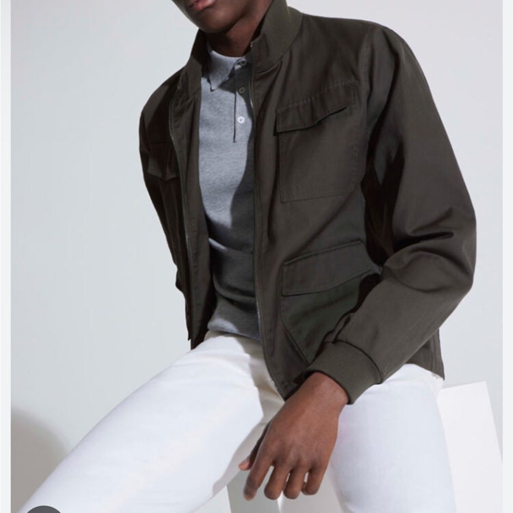 NWT Jack Victor Jonathan Green Mens Cargo Pocket Safari Jacket size XL $498 - Picture 2 of 10